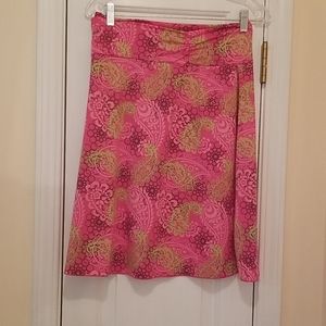 Aline skirt with wide elastics waist
